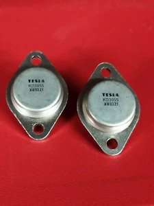 KD3055 2N3055 X2 Leistungstransistor 2N 3055 Tesla Set 2 Stück E6h32 - Bild 1 von 3