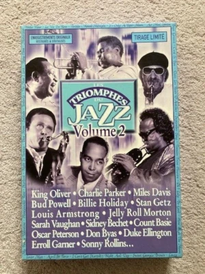 LES TRIOMPHES DU JAZZ VOLUME 2 - FANTASTIC BOX SET WITH 20 CDS AND BIOGRAPHIES! - Image 1 of 4