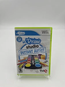 uDraw Studio: Instant Artist (Nintendo Wii, 2011) THQ Complete In Box CIB - Picture 1 of 4