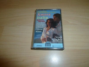 Musik Kassette MC - Amore Italia - Liebesmelodien Italien - Sampler Compilation - Bild 1 von 2