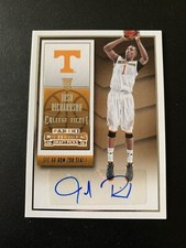 2015 Panini Contenders Draft Picks College Ticket Josh Richardson Rookie Auto RC