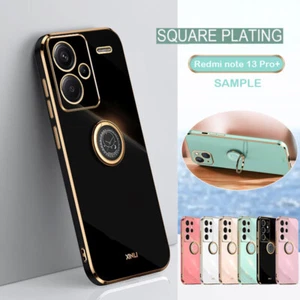 For Xiaomi Redmi 13C/A1 Note 13 Pro+/12S Plating Ring Case Soft Shockproof Cover - Picture 1 of 25