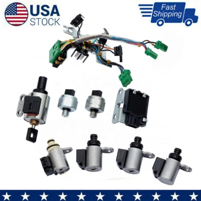 9PCS JF011E RE0F10A Valve Body Solenoid For Jeep Patriot Compass  2007-2017 Foto 1 de 4
