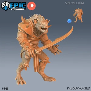 Gnoll A | Epic Miniatures | RPG D&D Pathfinder Wargaming - Imagen 1 de 1