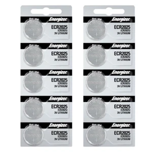 Energizer CR2025 Battery 3V Lithium Coin Cell (10 Pack) - Tracking Included! - Picture 1 of 8