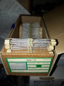 100x DRALORIC WK2 GENUINO 120K 1W 2% RESISTENCIAS DE ÓXIDO METÁLICO DE ALTA GAMA PARA AMPLIFICADOR DE TUBO! - Imagen 1 de 1