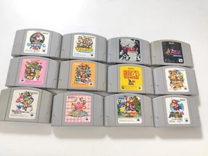 Enhanced Japanese N64 Collection - Upgraded Batteries, Tested Authentic - Picture 1 of 18