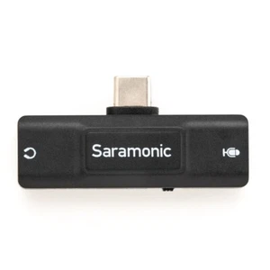 Saramonic SR-EA2U Audio Adapter USB-C Connector to Headphone & Mic Jacks - Picture 1 of 11