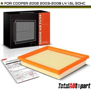 1x New Engine Air Filter for Mini R50 R53 Cooper 02-06 R56 Cooper 07-08 L4 1.6L - Picture 1 of 8