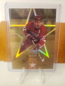 1995-96 Leaf Gold Stars 2 Paul Coffey Chris Chelios #D/5000