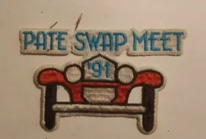 Pate Swap Meet - 1991 - embroidered sew on cloth patch - Picture 1 of 2