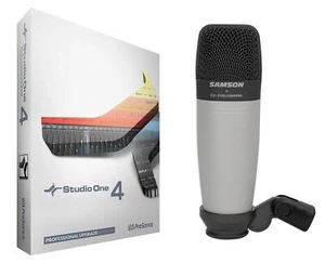 Presonus Studio One 4 Pro Upgrade Artist/Producer v. 1/2/3 to Pro 4.0+Microphone - Picture 1 of 8