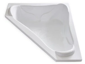 Carver Tubs NW7272 72" 6 Jet Whirlpool Drop In Corner Bathtub - Left Hand Motor - Picture 1 of 14