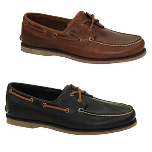 Timberland Classic Boat Shoes 2-Eye scarpe da vela scarpe coperte mocassini uomo - Foto 1 di 15