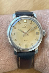 Reloj Certina Kim Cal. Vintage Reloj Pulsera Acero Inoxidable 23-36 Funcionando  - Imagen 1 de 20