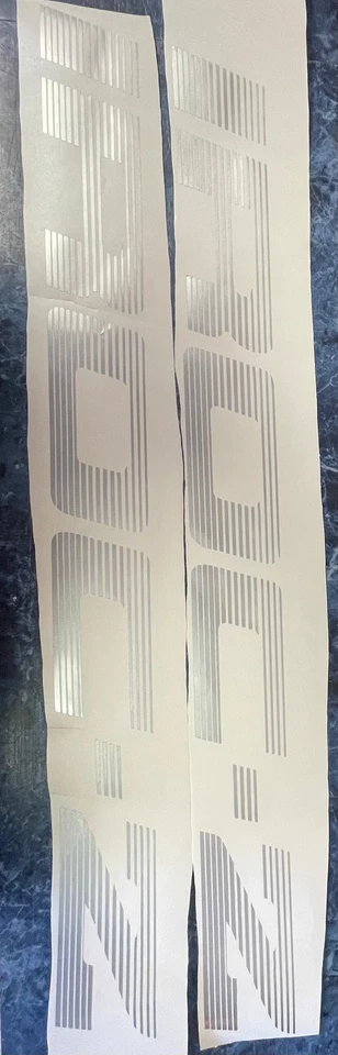 Par de calcomanías de vinilo doradas izquierda y derecha Chevrolet Camaro IROC-Z 1985-1990 puerta Foto 1 de 1