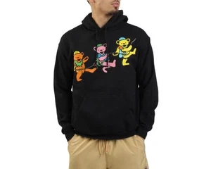 MARKET MARKET X GRATEFUL DEAD Positive Mental Altitude [PMA] BLACK HOODIE - Picture 1 of 7