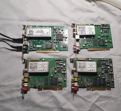 4x hauppauge win tv - Pal UK TV CARDS job lot 32569 - 61324 - 26589 No Software - Image 1 of 4