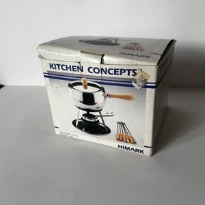 Himark Kitchen Concepts Stainless Steel Fondue Set Item No. 154524 Free Shipping - Picture 1 of 9