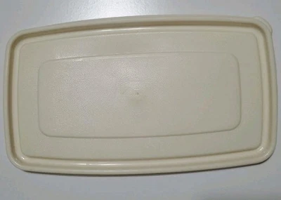 Rubbermaid Servin Saver #11 сменная крышка миндаль 8 дюймов x 5 дюймов ВИНТАЖ  - Изображение 1 из 4