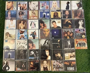 Huge Lot Of 47 CDs 90's Y2K Rap R&B Pop Soul Britney Spears, Mariah Carey - Picture 1 of 10