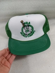 Vintage Boston Celtics World Champs Truckermütze NEU - Bild 1 von 5