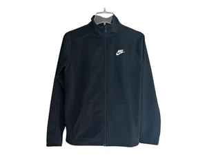 Nike Unisex Full Zip Black Track Jacket Size XL - Picture 1 of 2