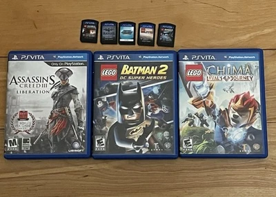 8 Games Playstation PS Vita Games Lot - Tested - Image 1 of 3