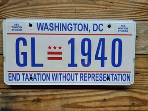 Washington D.C.  Scaduto 2015?  Targa GL 1940 - Foto 1 di 1
