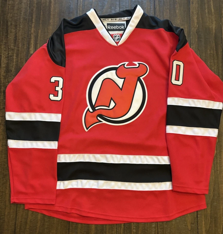 CAMISETA REEBOK CCM MARTIN BRODEUR NUEVA JERSEY DEVILS #30 PARA HOMBRE ROJA 54 NHL Foto 1 de 4