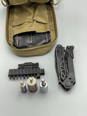 Gerber USA Made Center Drive Black+bits  Multi Tool Pliers Knife 1425 ASAK - Image 1 of 4