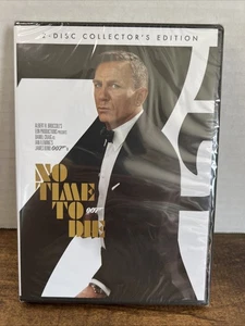 No Time to Die (DVD, 2021) Daniel Craig dans le rôle de James Bond 007 - Photo 1/2