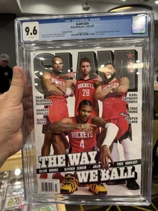 Limited edition  Magazine February/March 2025 - Houston Rockets Graded 🔥AMAZING - Picture 1 of 2