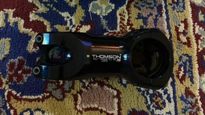 THOMSON X4 STEM BLACK (80MM X 31.8MM) 0 DEGREE MTB GRAVEL ROAD FIXED CX RACE! - Picture 1 of 3