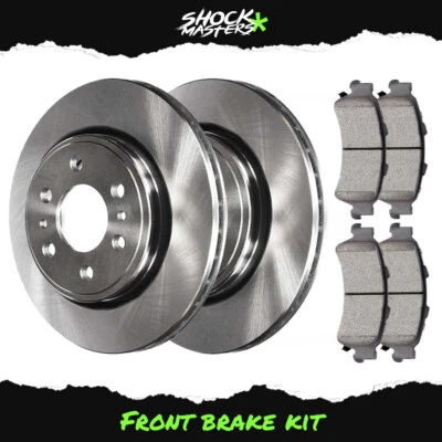 Front Brake Rotors & Ceramic Pads Kit for 2005-2020 Toyota Tacoma 6 Lug - Изображение 1 из 4