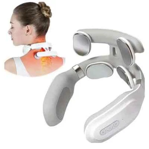 Protector Cuello Carga Masaje Cervical Instrumento Terapia Eléctrica - Imagen 1 de 8