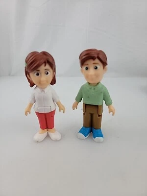 Boneco Dad Of Cocomelon PVC topo de bolo estatueta 3” melão coco - Imagem 1 de 4