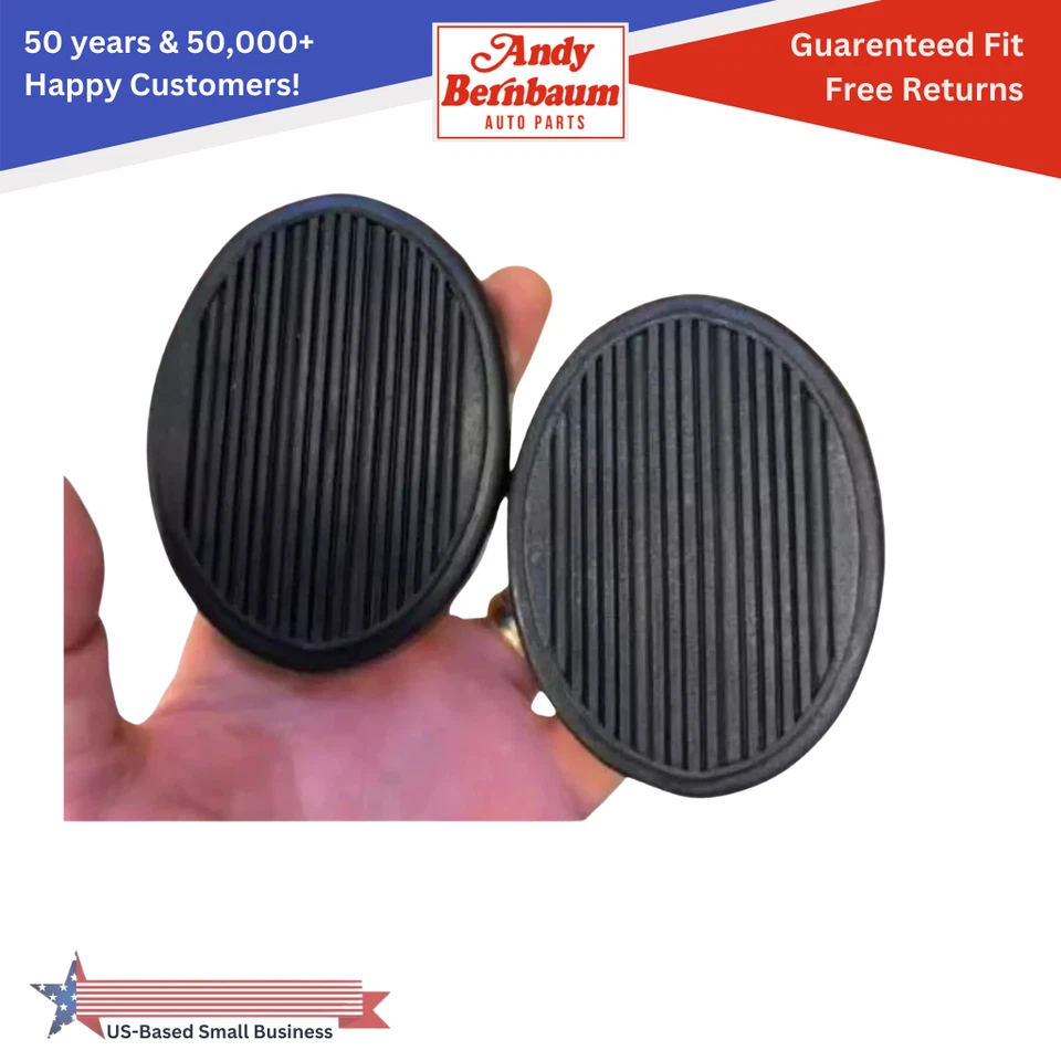 For 1935-1954 Dodge Deluxe Meadowbrook Front Clutch & Brake Pedals Set of Two - Image 1 of 4