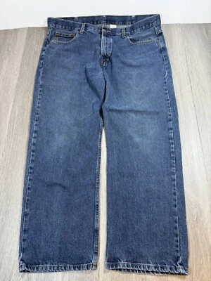 Vintage Faded Glory Baggy Jeans Relaxed Mens 40x30 Skateboarding Wide Leg Blue - Image 1 of 4