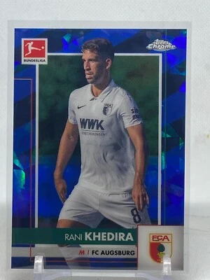 2020-21 Topps Chrome Sapphire Bundesliga Rani Khedira #6 - Image 1 of 2