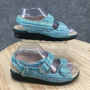 Sas Tripad Comfort Sandals Womens 7.5M Slingback Multicolor Buckle Strap Comfort - Picture 1 of 14