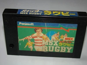 Panasoft no Rugby (Namco, 1985) MSX 1 Japan import US Seller - Picture 1 of 4