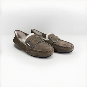 Calvin Klein Damen Lydia Halbschuhe 8M Natur Braun Neu Preppy Comfort Boho - Bild 1 von 10