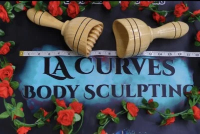 Kit/juego de herramientas de terapia de madera colombiana 2 piezas. Maderaterapia Colombiana 2 piezas Foto 1 de 2