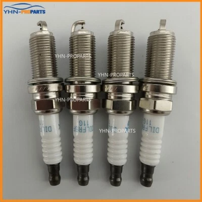 4Pcs Iridium Spark Plugs 12290-RBJ-003 for 2010-2011 Honda Insight DILFR6F11G - Image 1 of 4