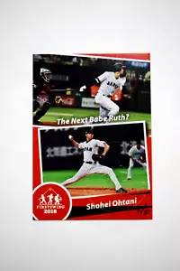 2018 FirstSwing SHOHEI OHTANI Special Promotional Card 2/10 Embossed Seal - Picture 1 of 3