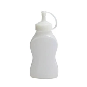 Plastic Squeeze Bottle Condiment Dispenser Ketchup Mustard Sauce Glue etc. 8oz - Picture 1 of 3