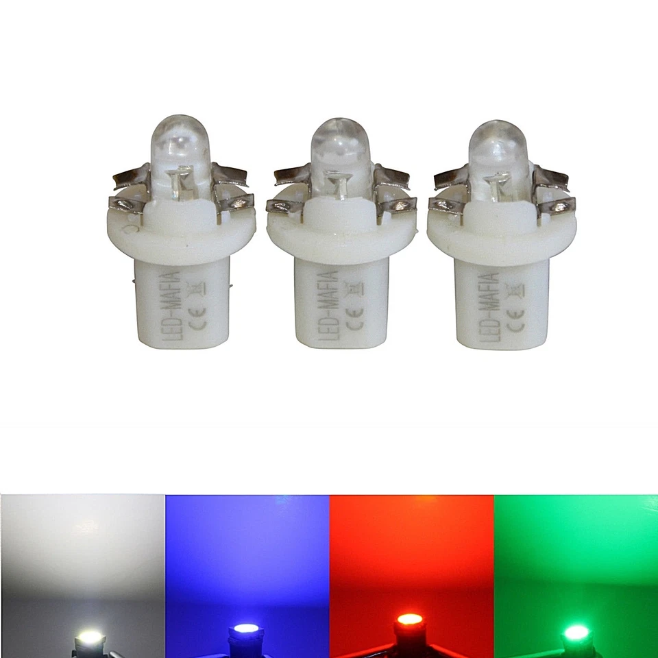 3x LED Tacho Lighting Fits for Opel Vectra B 1995-2002 Red Blue White Green - Image 1 of 1