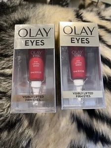 OLAY EYES VISIBLY LIFTED FIRM EYES VITAMIN B3 , B5, E AND AMINO PEPTIDE 2pk - Picture 1 of 2