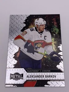 2020-2021 SkyBox Metal Universe Aleksander Barkov #82 Florida Panthers Center - Picture 1 of 4